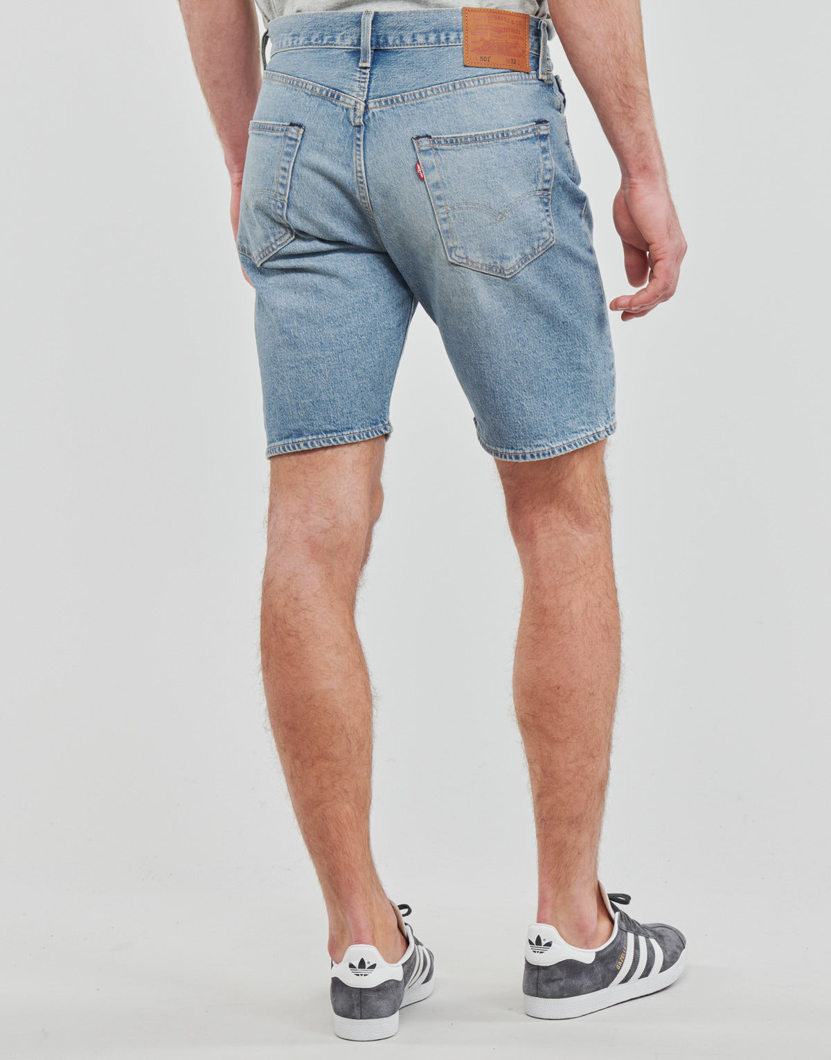 Pantaloni corti Uomo Levis  501® HEMMED SHORT  Blu