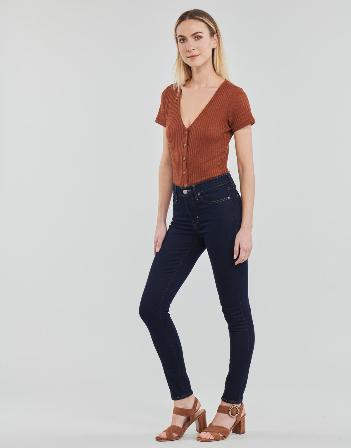 Jeans skynny Donna Levis 311 SHAPING SKINNY Marine