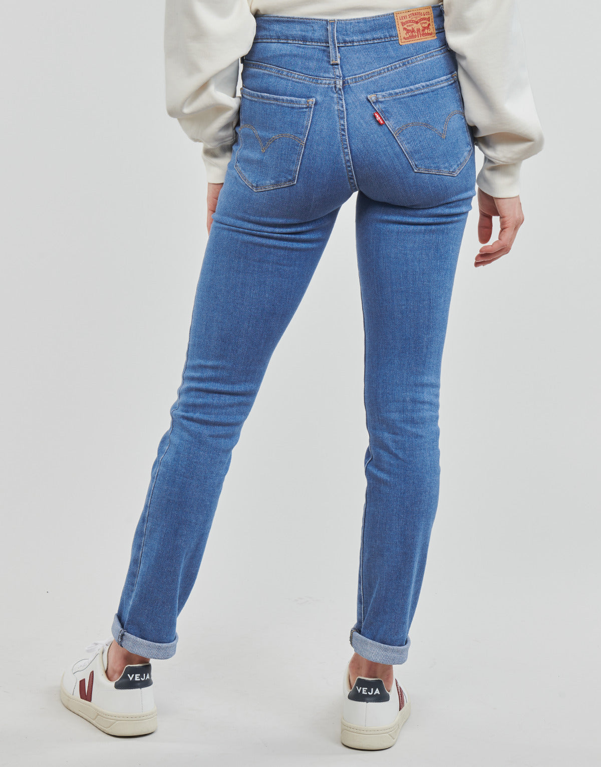Jeans Slim Donna Levis  312 SHAPING SLIM  Blu