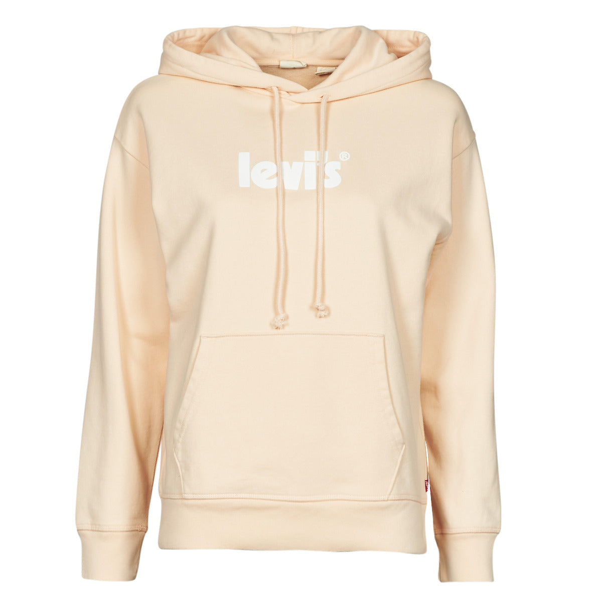 Felpa Donna Levis  GRAPHIC STANDARD HOODIE  Beige