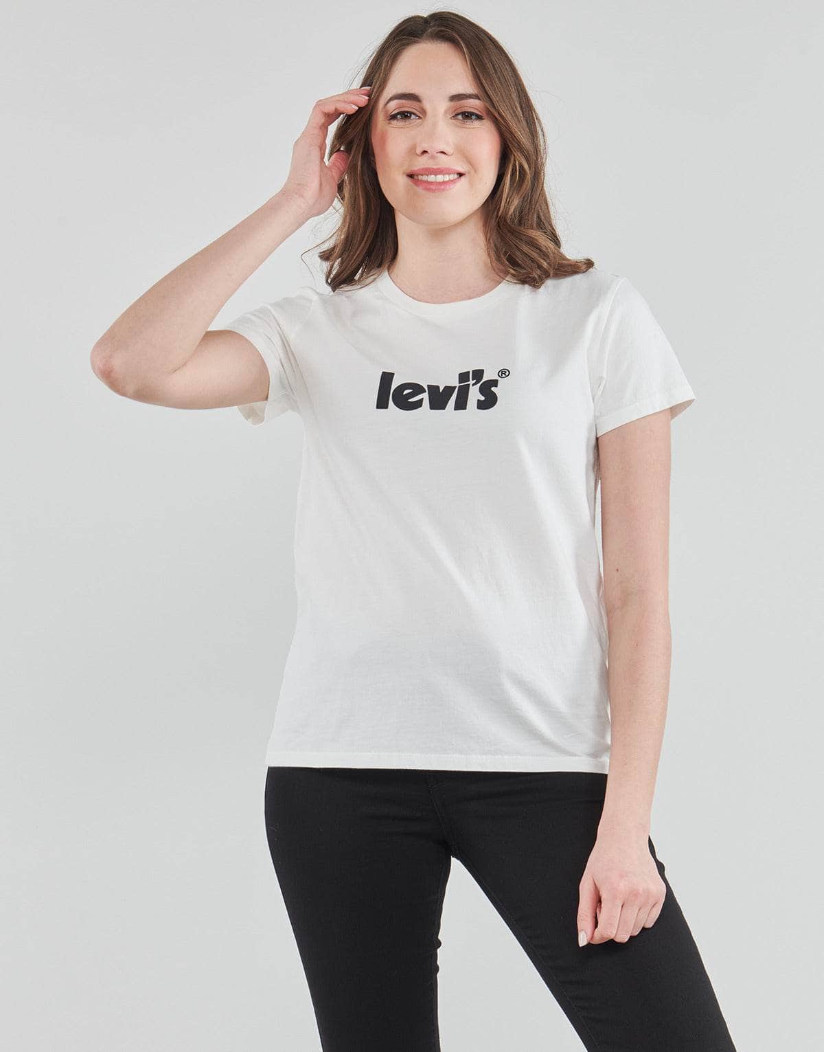 T-shirt Donna Levis THE PERFECT TEE Bianco