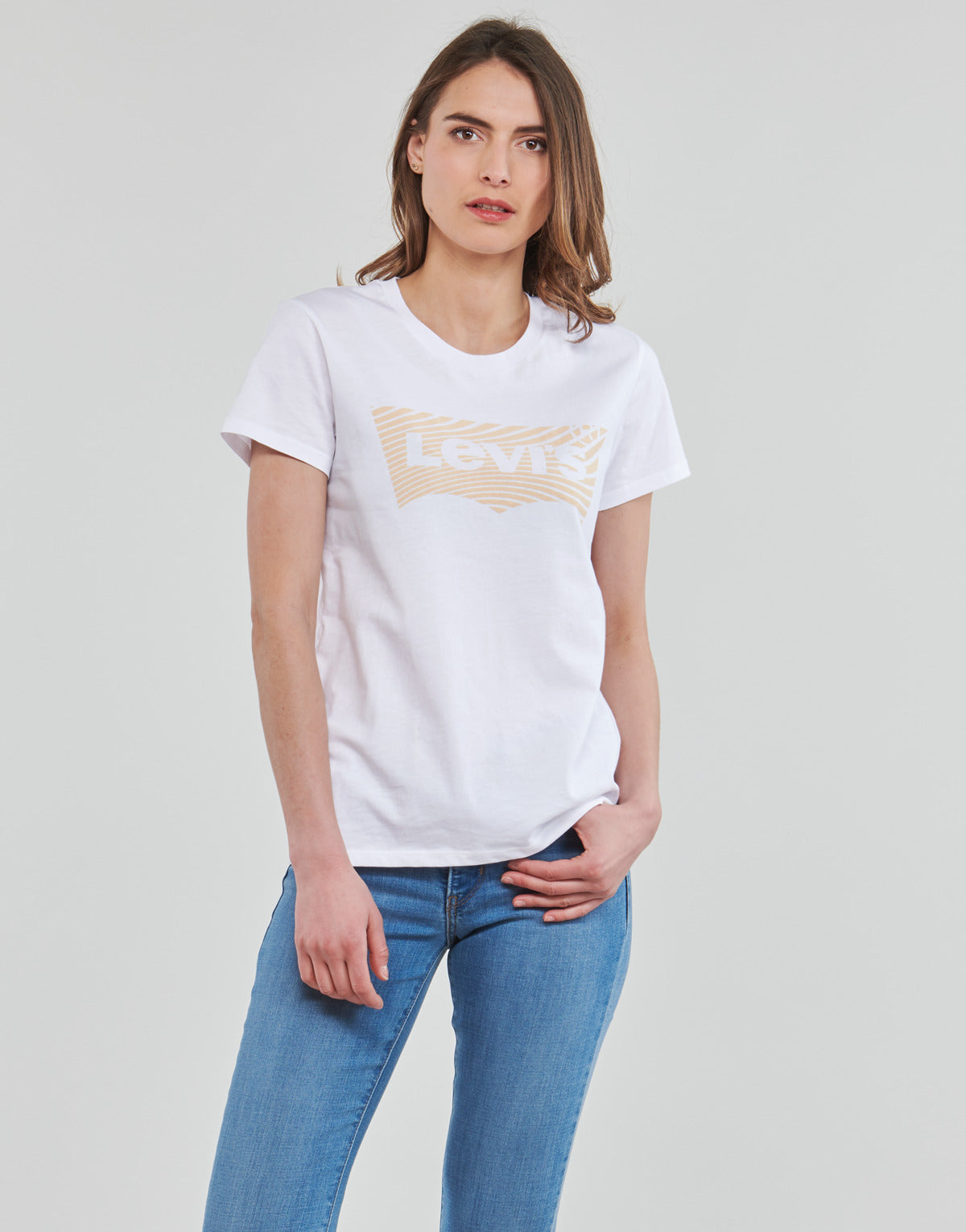 T-shirt Donna Levis  THE PERFECT TEE  Bianco