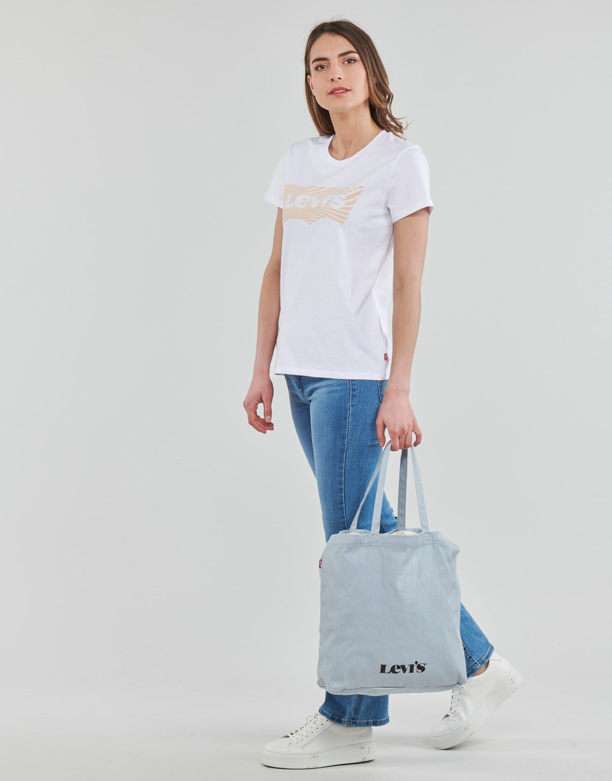 T-shirt Donna Levis  THE PERFECT TEE  Bianco