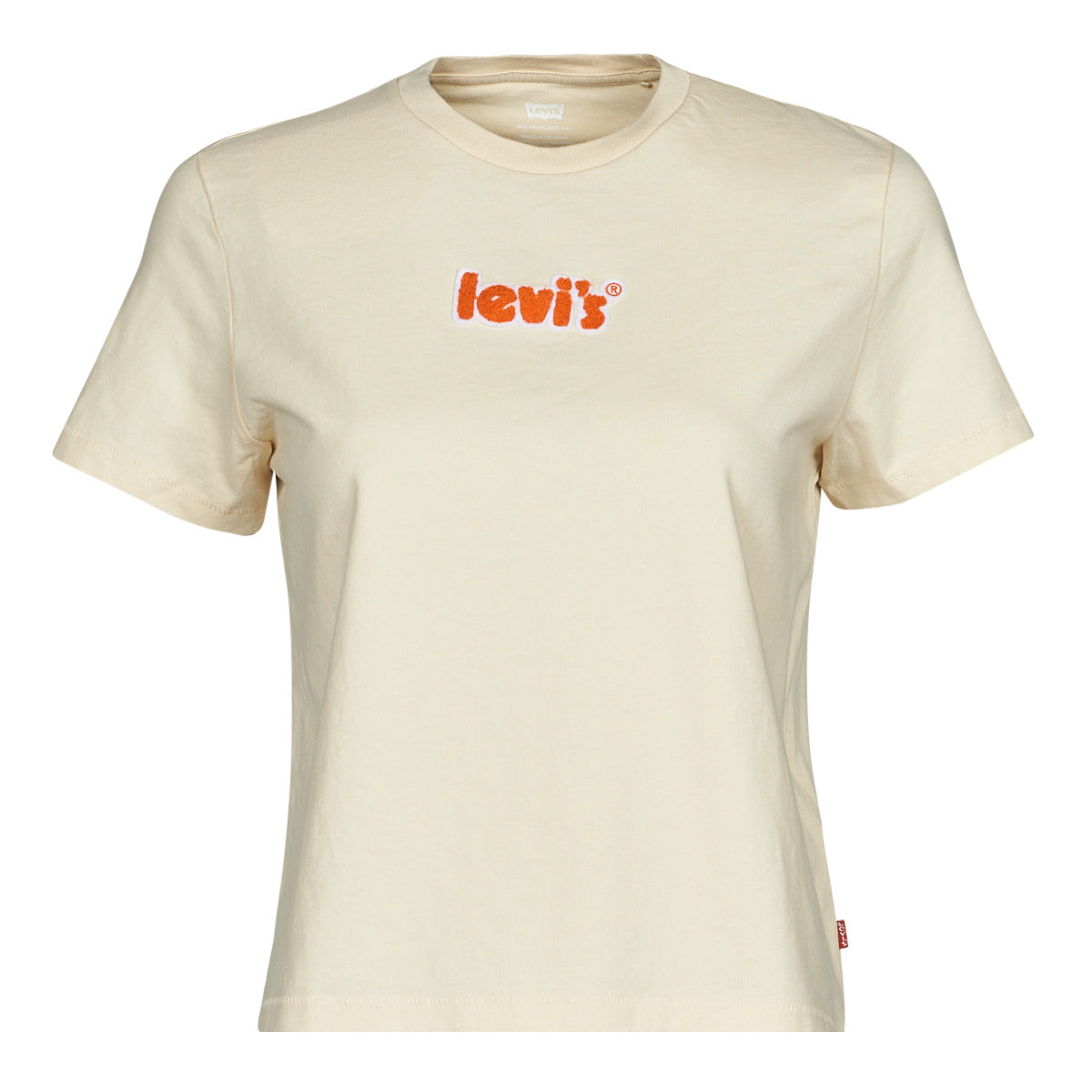 T-shirt Donna Levis  GRAPHIC CLASSIC TEE  Beige