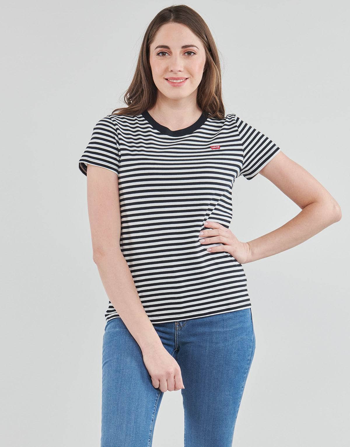 T-shirt Donna Levis PERFECT TEE Nero