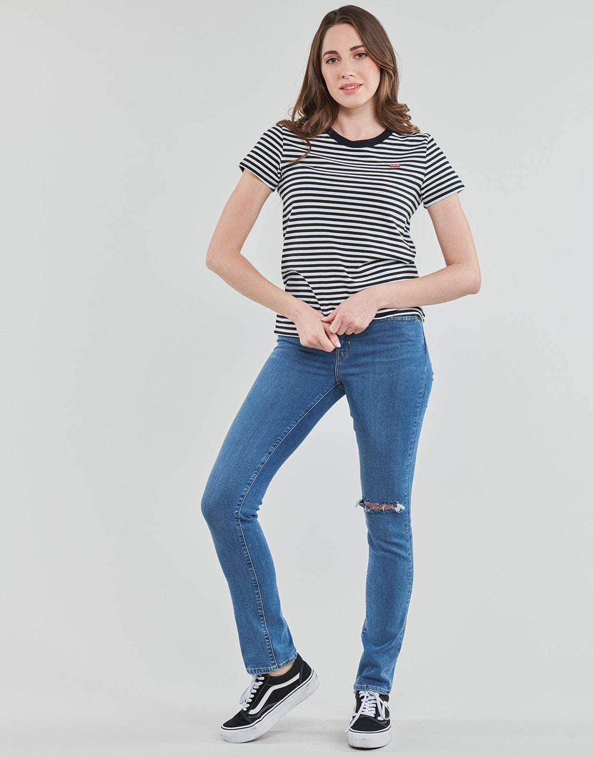 T-shirt Donna Levis PERFECT TEE Nero