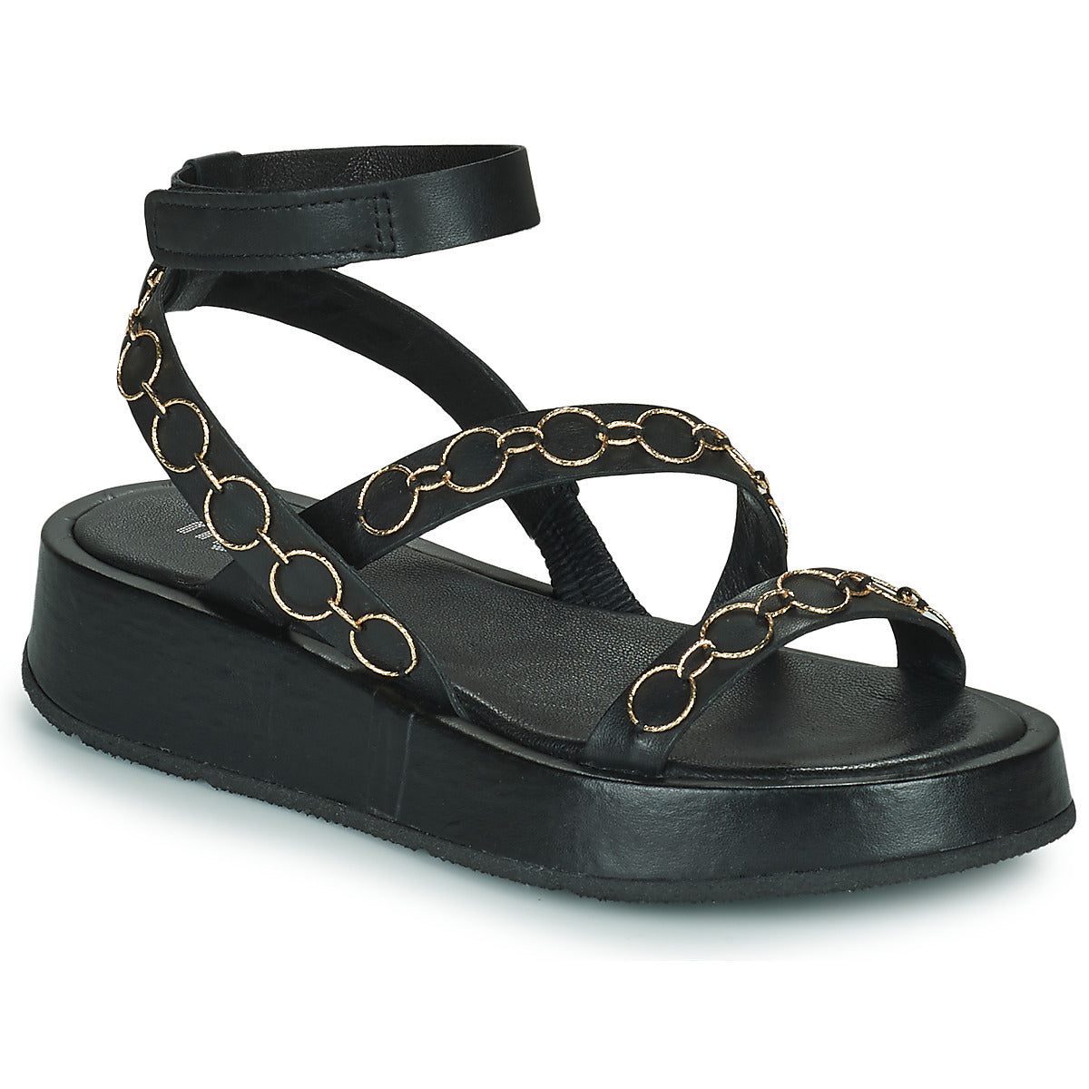 Sandali Donna Mjus ACIGHE GOLD Nero