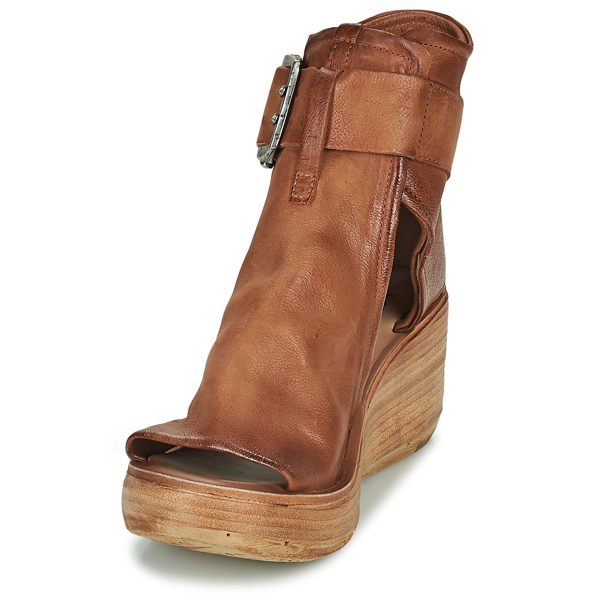 Sandali Donna Airstep / A.S.98  NOA BUCKLE  Marrone