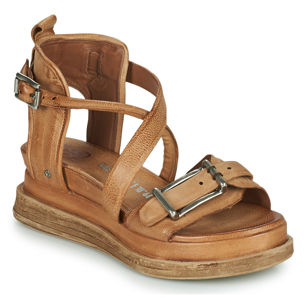 Sandali Donna Airstep / A.S.98 LAGOS BUCKLE Marrone