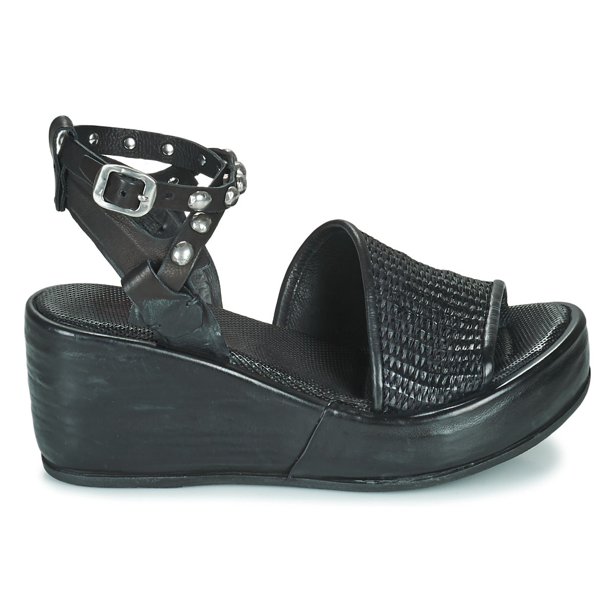 Sandali Donna Airstep / A.S.98 ARCA RAFIA Nero