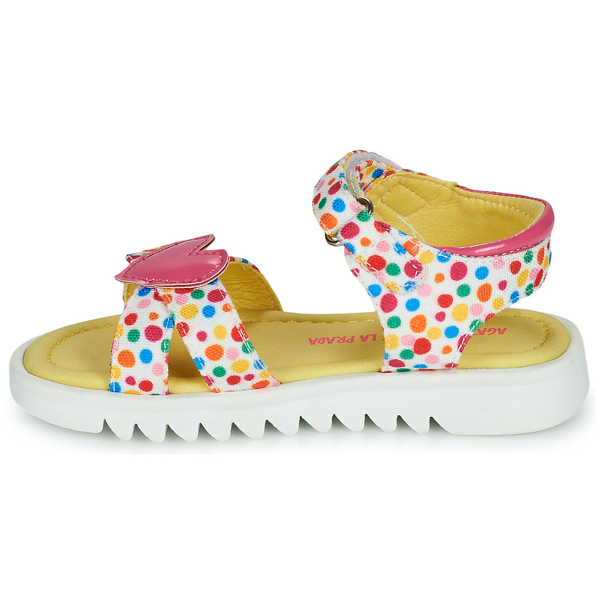 Sandali bambini ragazza Agatha Ruiz de la Prada SMILES Bianco