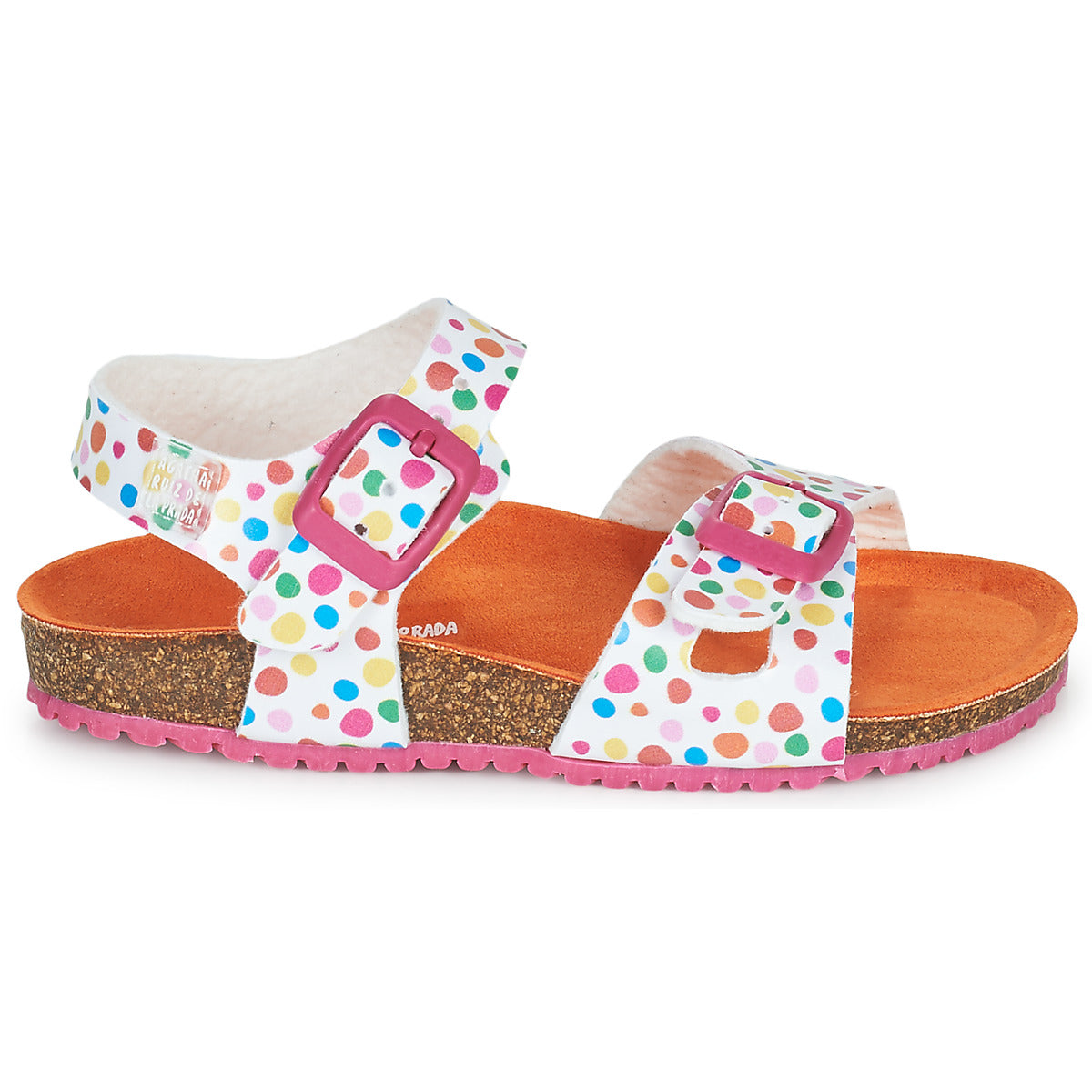 Sandali bambini ragazza Agatha Ruiz de la Prada BIO Bianco