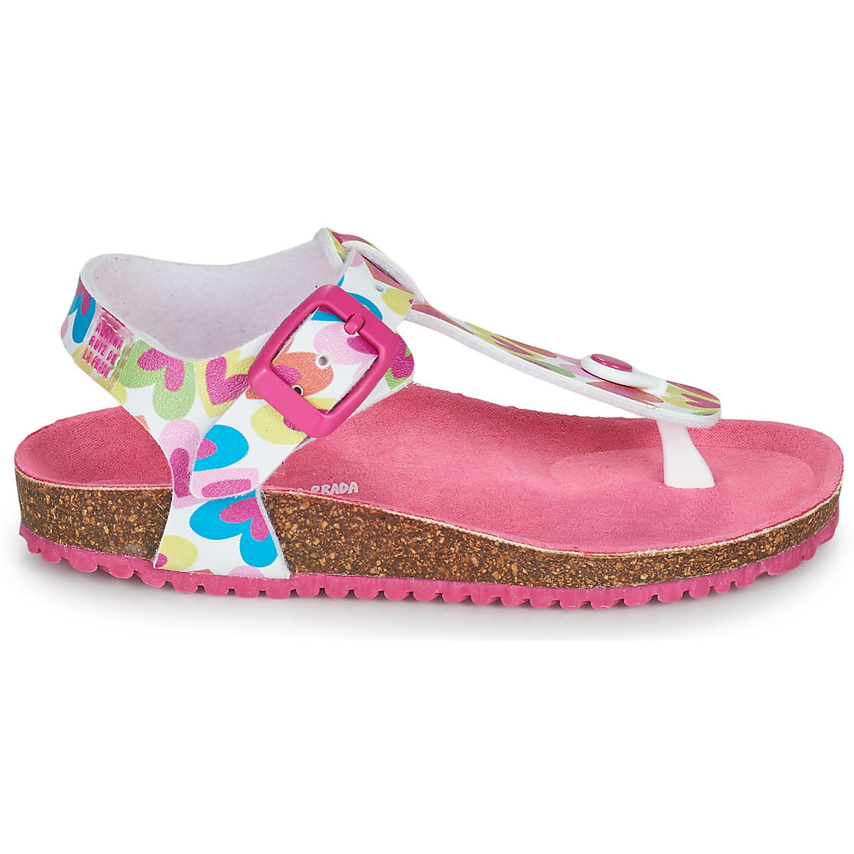 Sandali bambini ragazza Agatha Ruiz de la Prada BIO Bianco