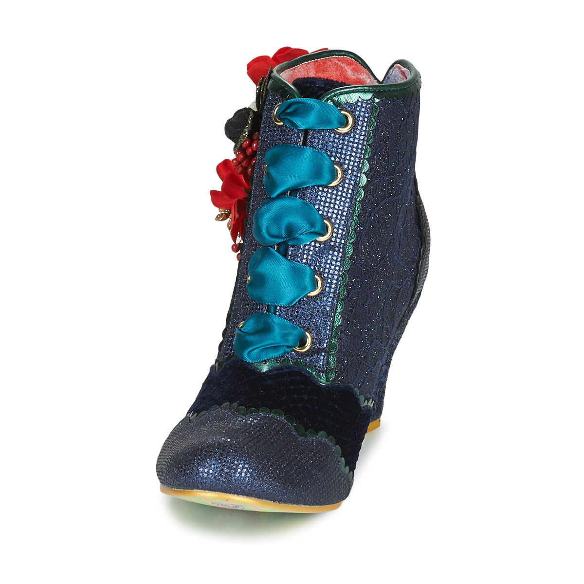 Stivaletti Donna Irregular Choice  Winter Blooms  Marine