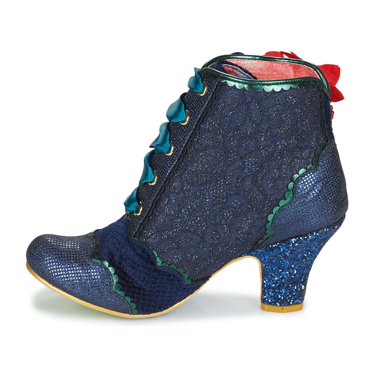 Stivaletti Donna Irregular Choice  Winter Blooms  Marine