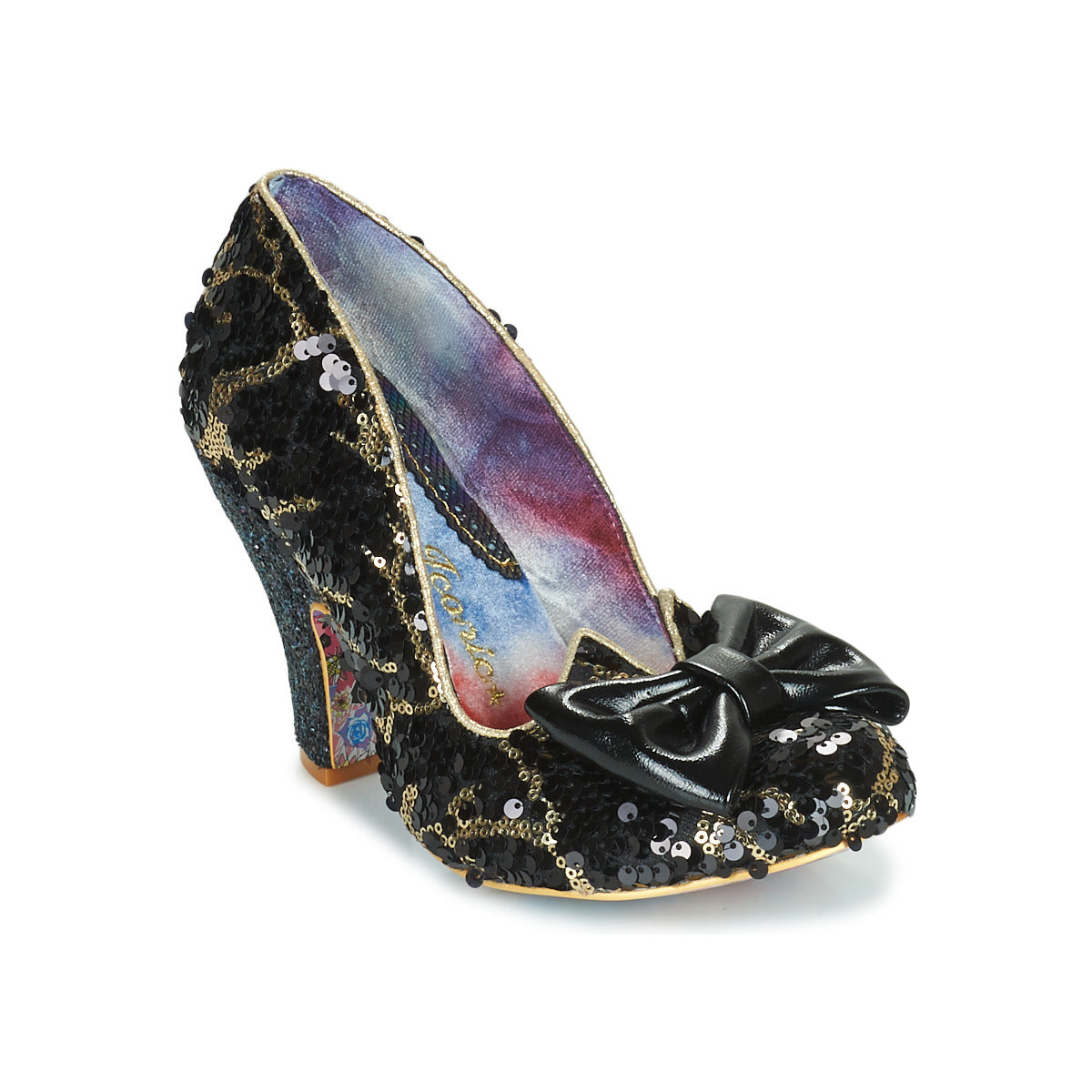 Scarpe Donna Irregular Choice Nick of Time Nero
