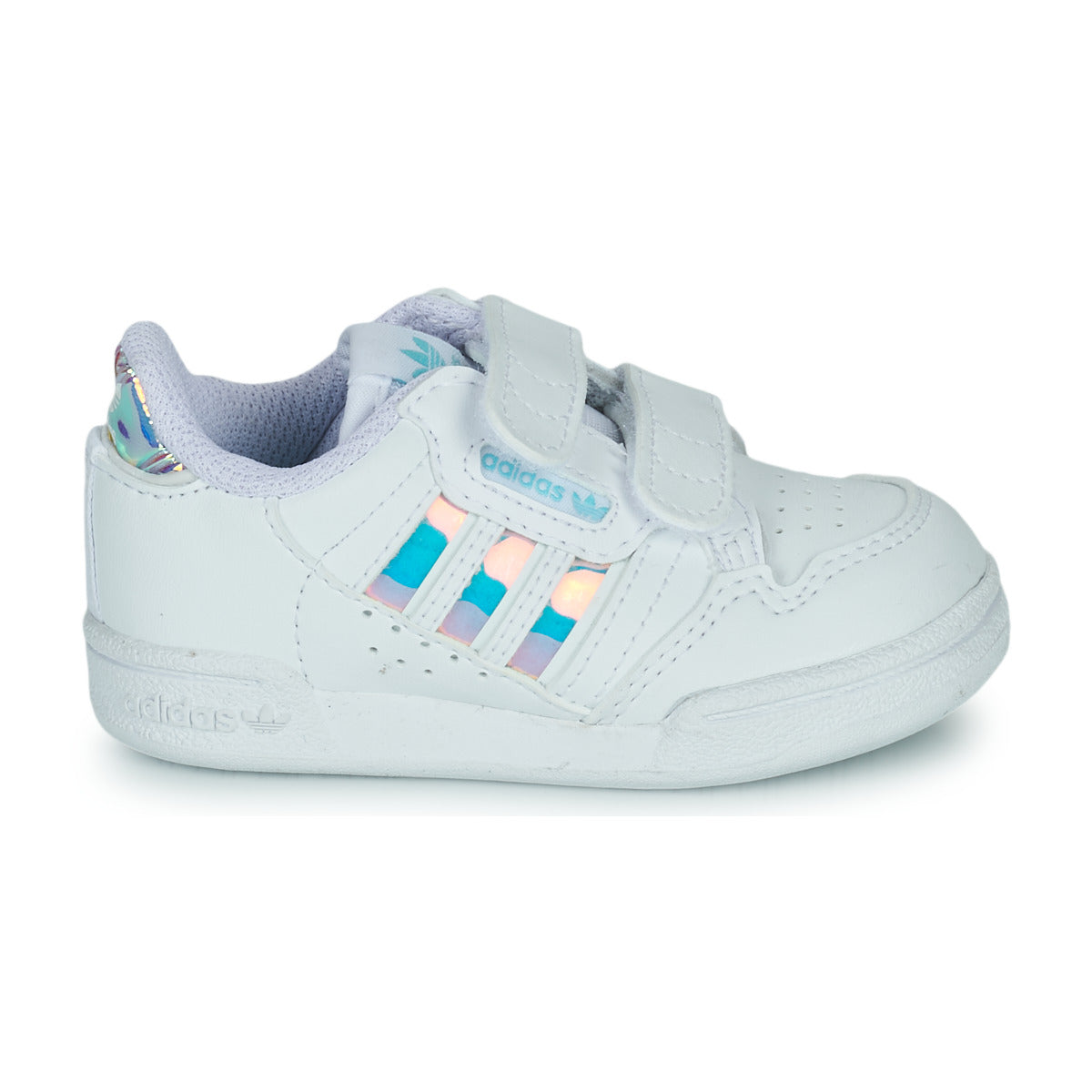 Scarpe bambini ragazza adidas CONTINENTAL 80 STRI CF I Bianco