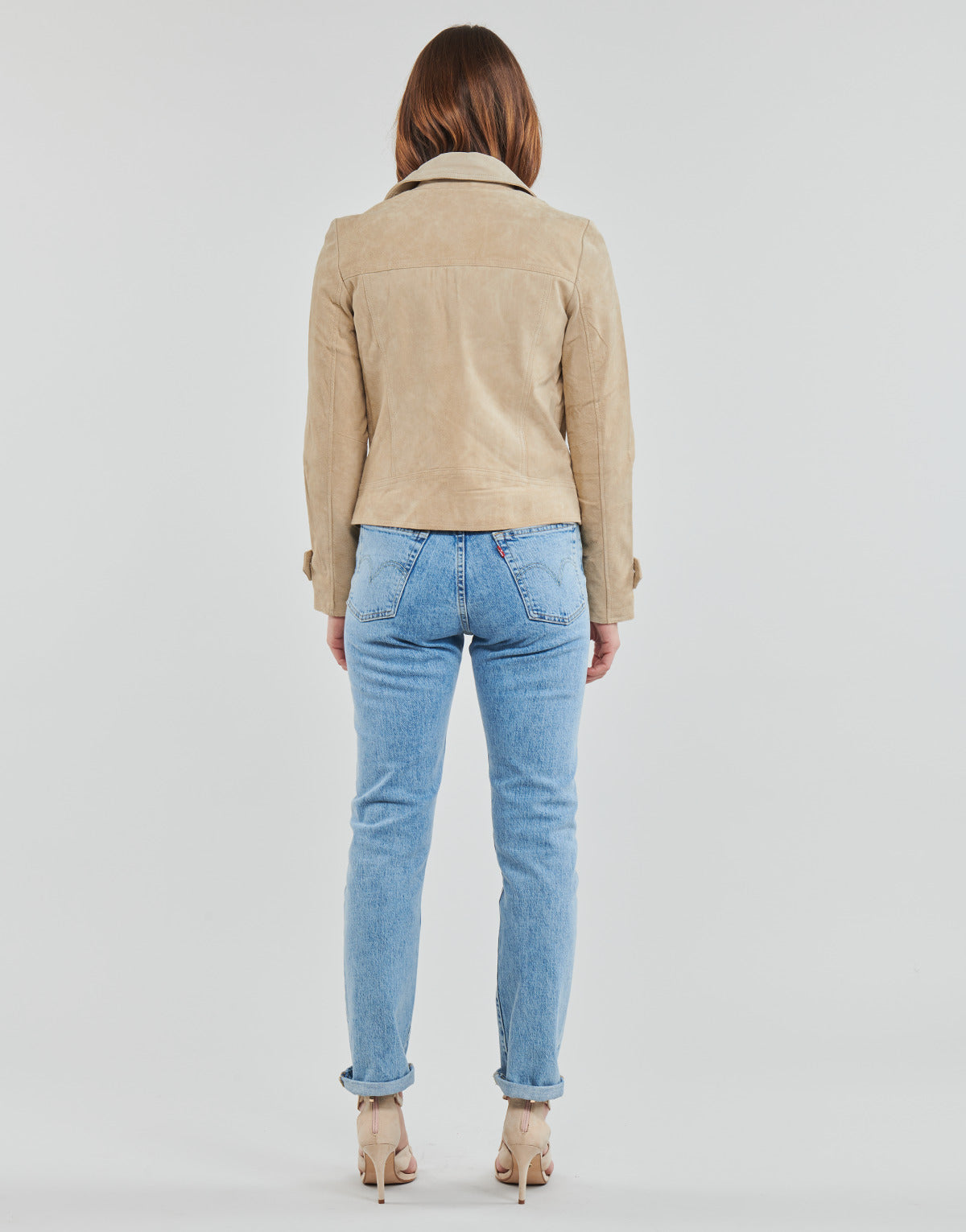 Giacca in pelle Donna Vila  VIKIRAN  Beige