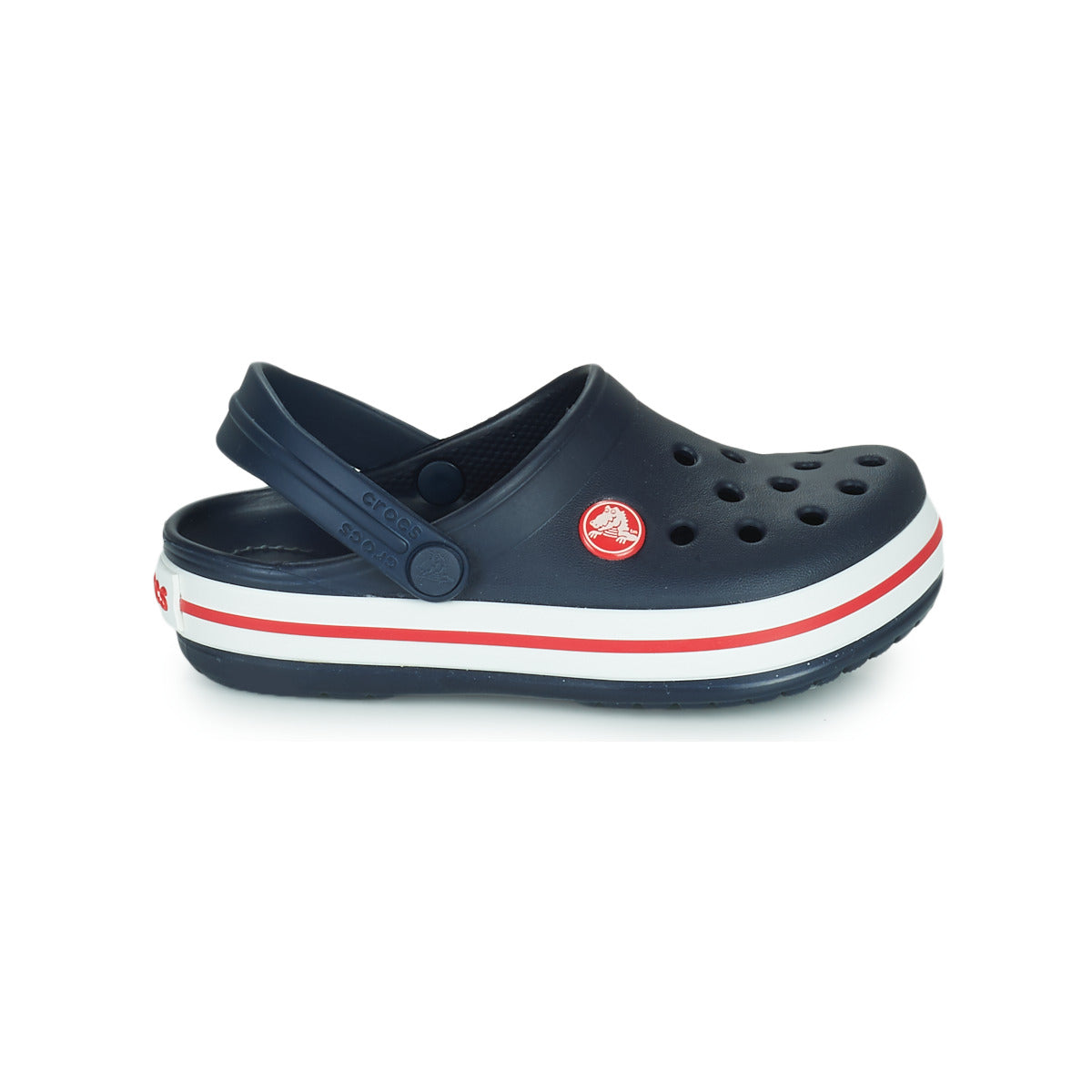 Scarpe bambini ragazza Crocs  CROCBAND CLOG K  Blu