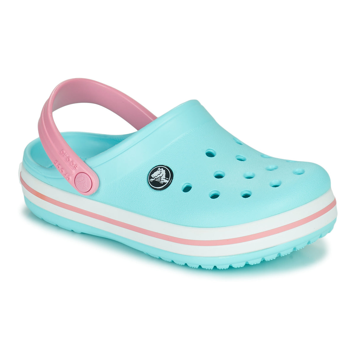 Scarpe bambini ragazza Crocs  CROCBAND CLOG K  Blu