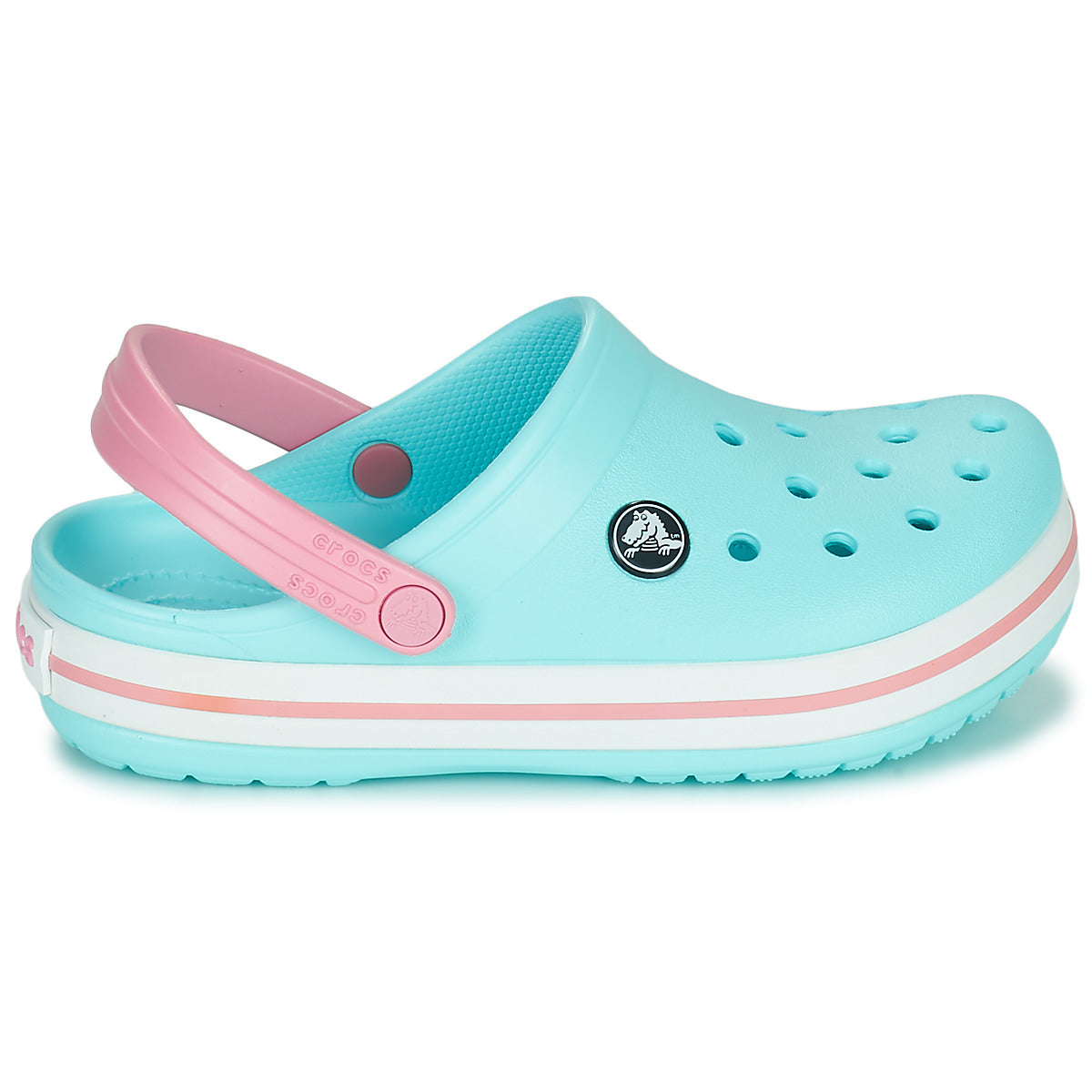 Scarpe bambini ragazza Crocs  CROCBAND CLOG K  Blu