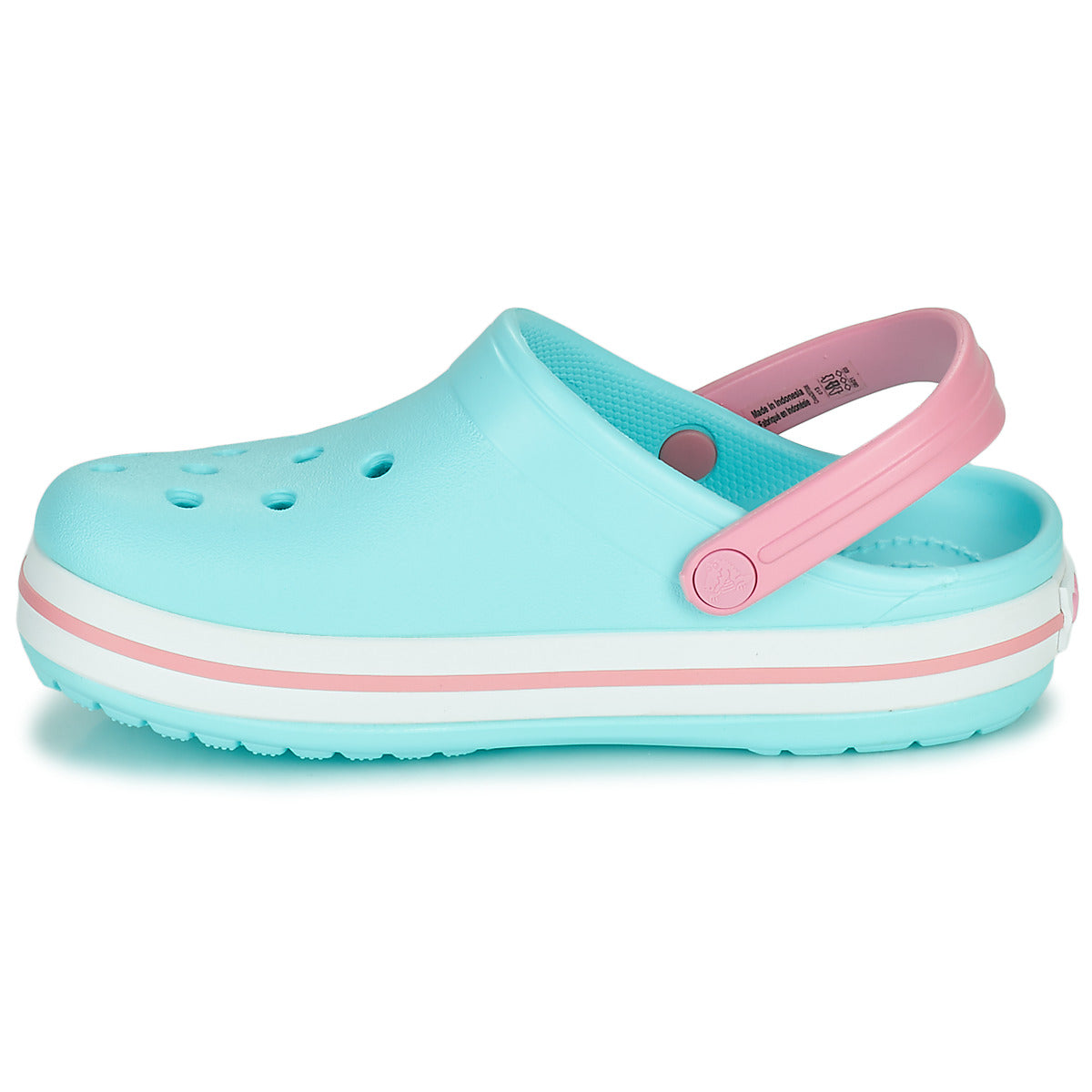Scarpe bambini ragazza Crocs  CROCBAND CLOG K  Blu