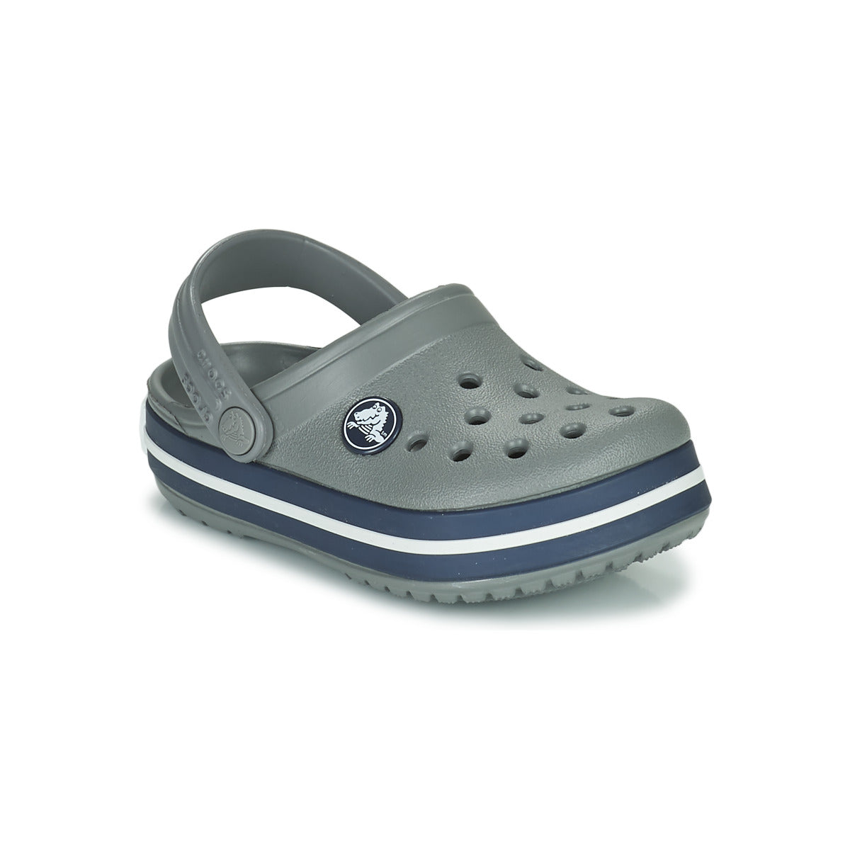 Scarpe bambini ragazza Crocs  CROCBAND CLOG T  Grigio
