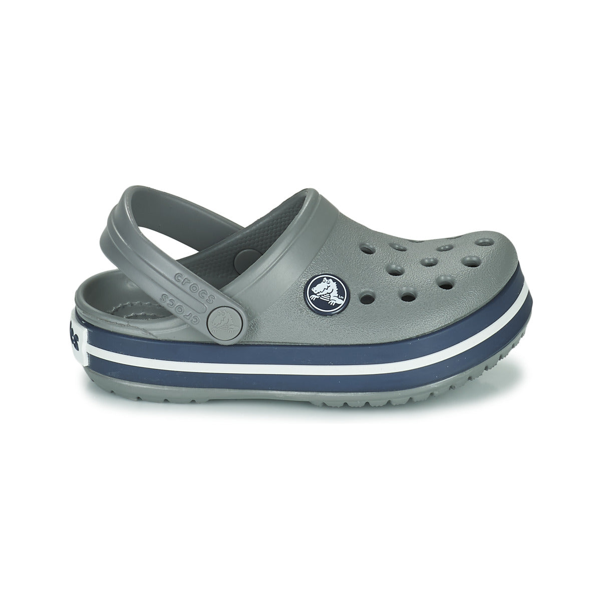 Scarpe bambini ragazza Crocs  CROCBAND CLOG T  Grigio