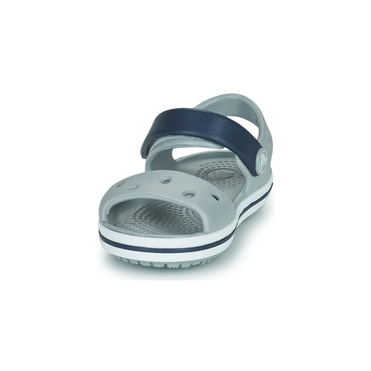 Sandali bambini ragazza Crocs  CROCBAND SANDAL KIDS  Grigio