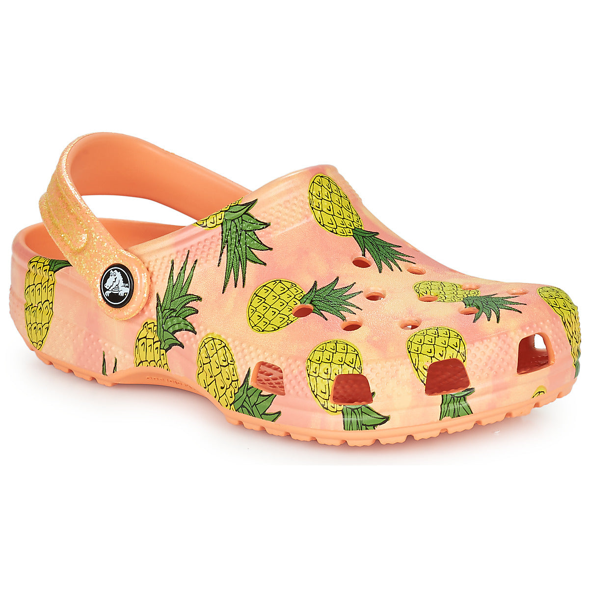 Scarpe bambini ragazza Crocs  Classic Pool Party Clog K  Rosa