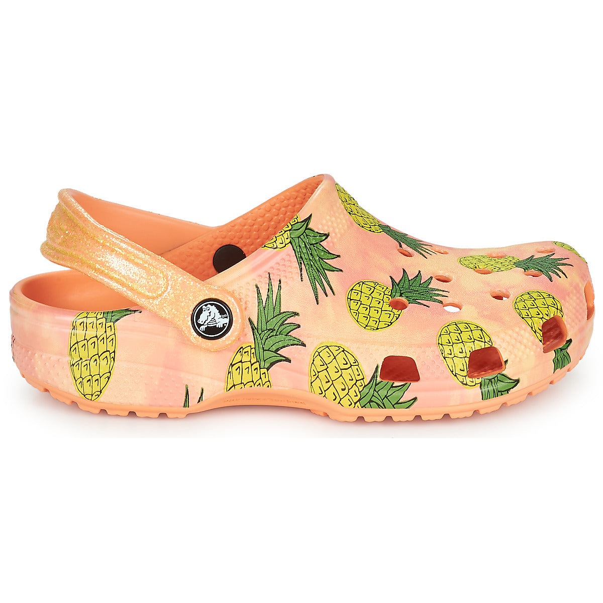 Scarpe bambini ragazza Crocs  Classic Pool Party Clog K  Rosa