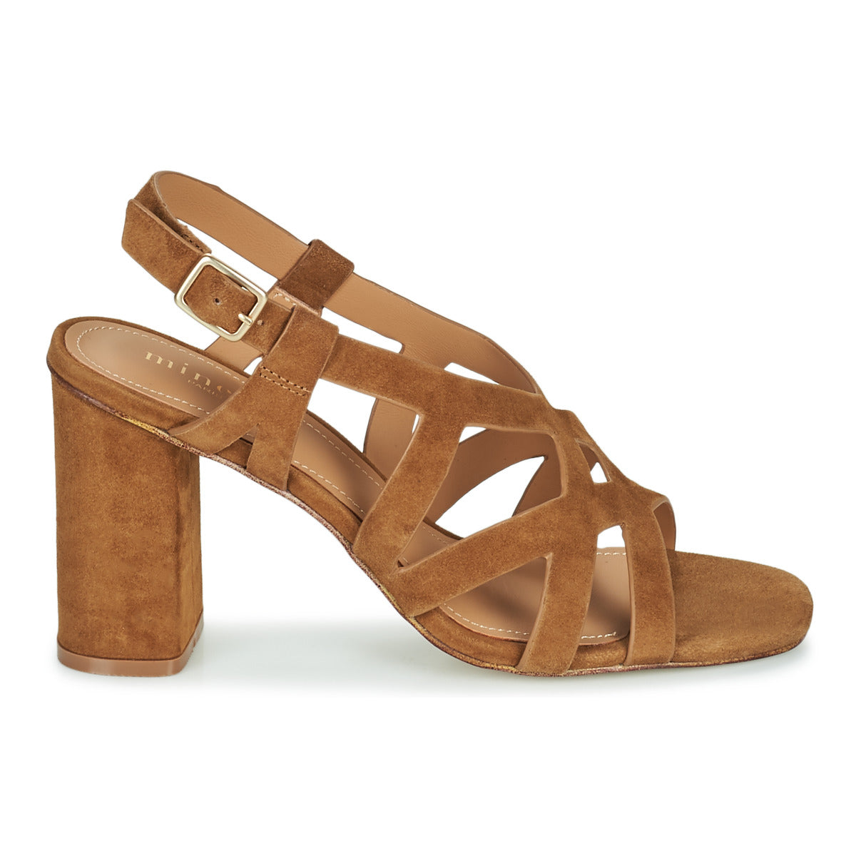 Sandali con tacco Donna Maison Minelli  LYDIE  Marrone