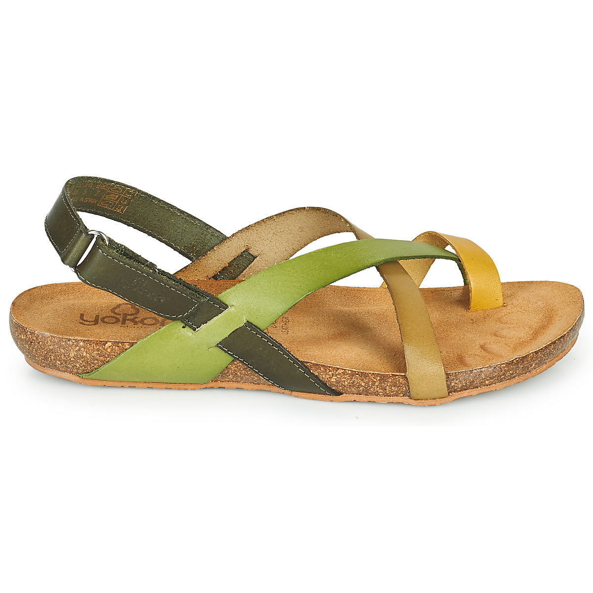 Sandali Donna YOKONO IBIZA Verde