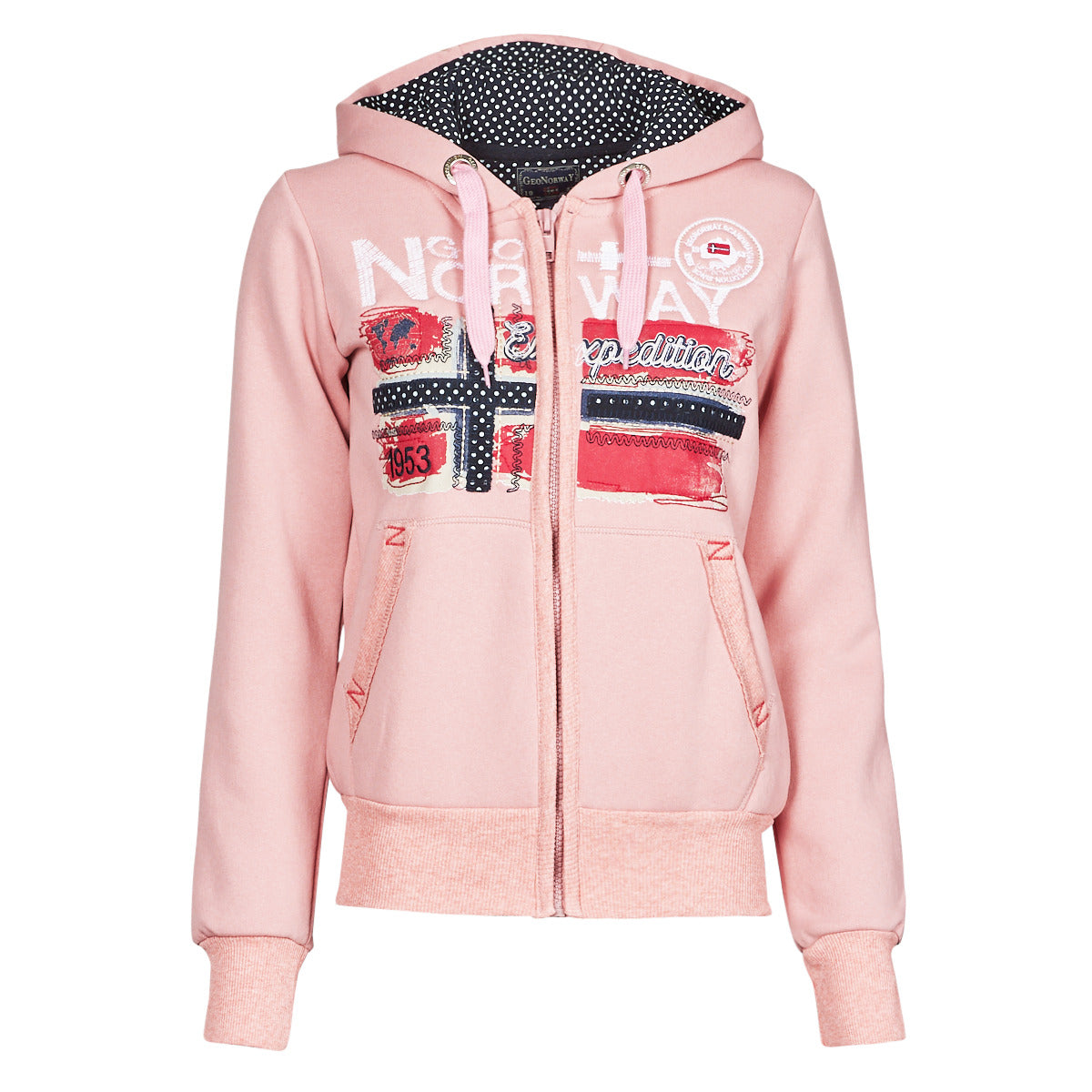 Felpa Donna Geographical Norway FARLOTTE Rosa