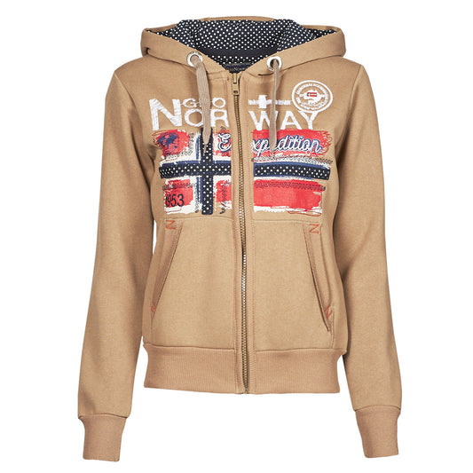 Felpa Donna Geographical Norway FARLOTTE Marrone