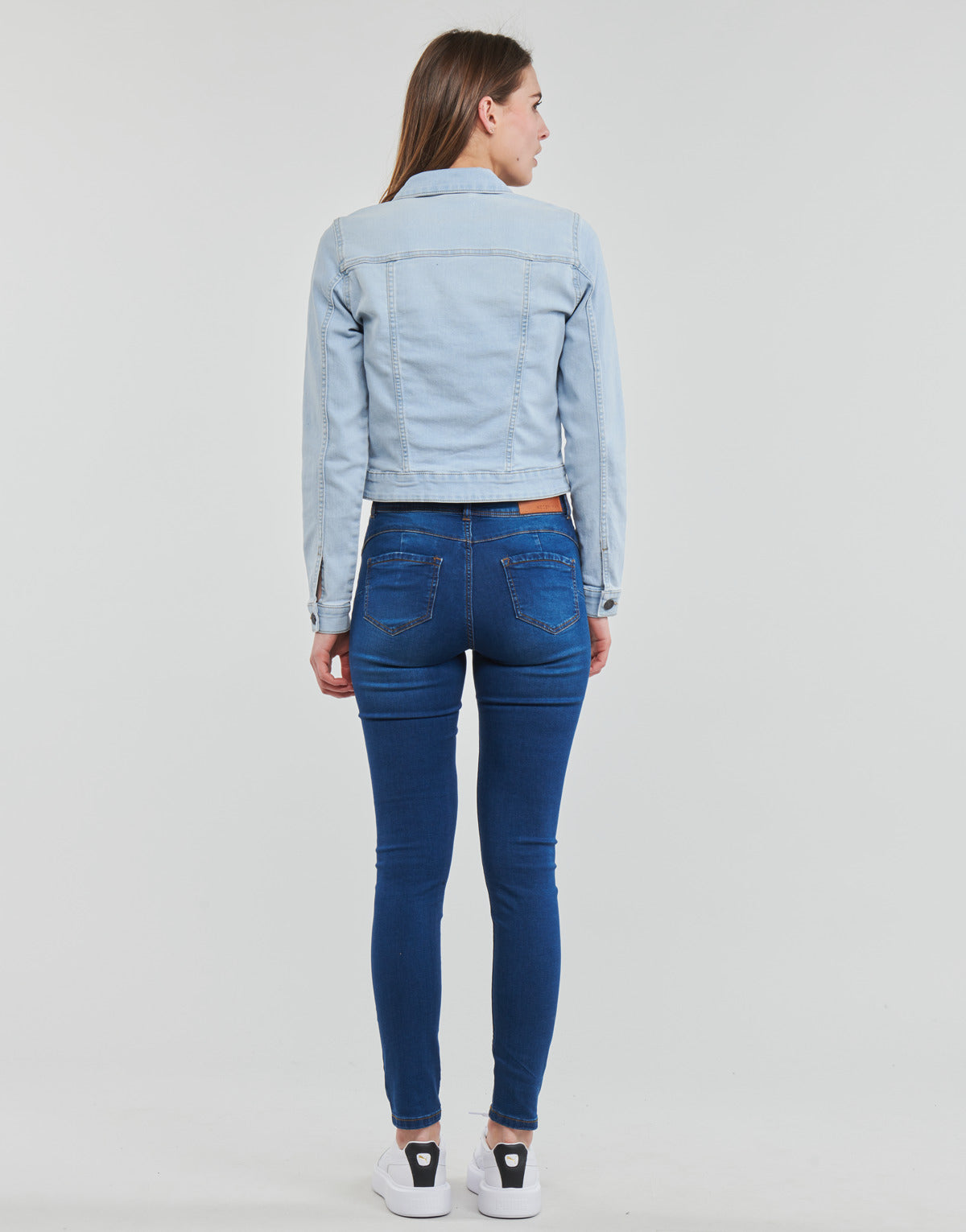 Giacca in jeans Donna Noisy May  NMDEBRA  Blu