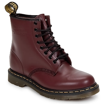 Stivaletti Donna Dr. Martens  1460 CHERRY RED SMOOTH  Bordeaux