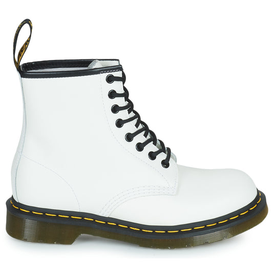 Stivaletti Donna Dr. Martens  1460 WHITE SMOOTH  Bianco