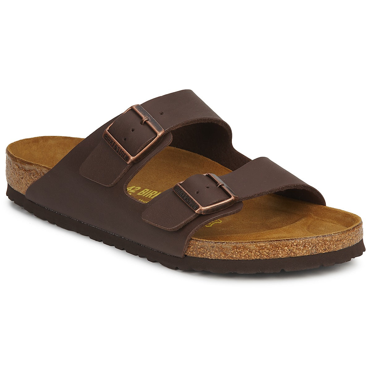 Scarpe Uomo Birkenstock  ARIZONA LARGE FIT  Marrone