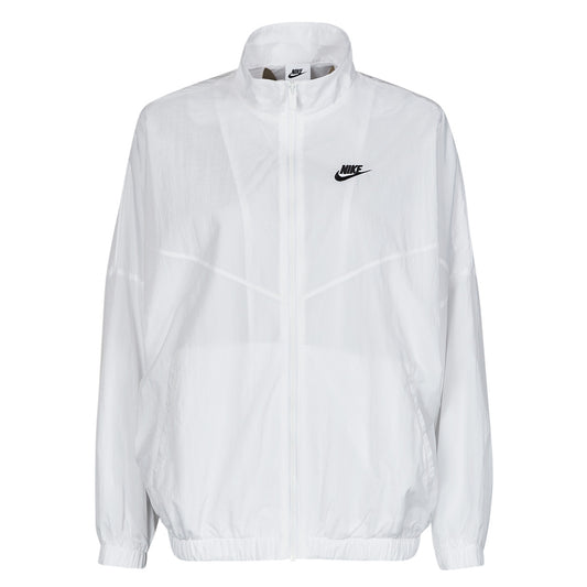 giacca a vento Donna Nike  ESSNTL WR WVN JKT  Bianco