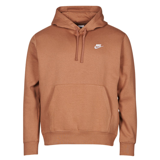 Felpa Uomo Nike  Sportswear Club Fleece  Marrone