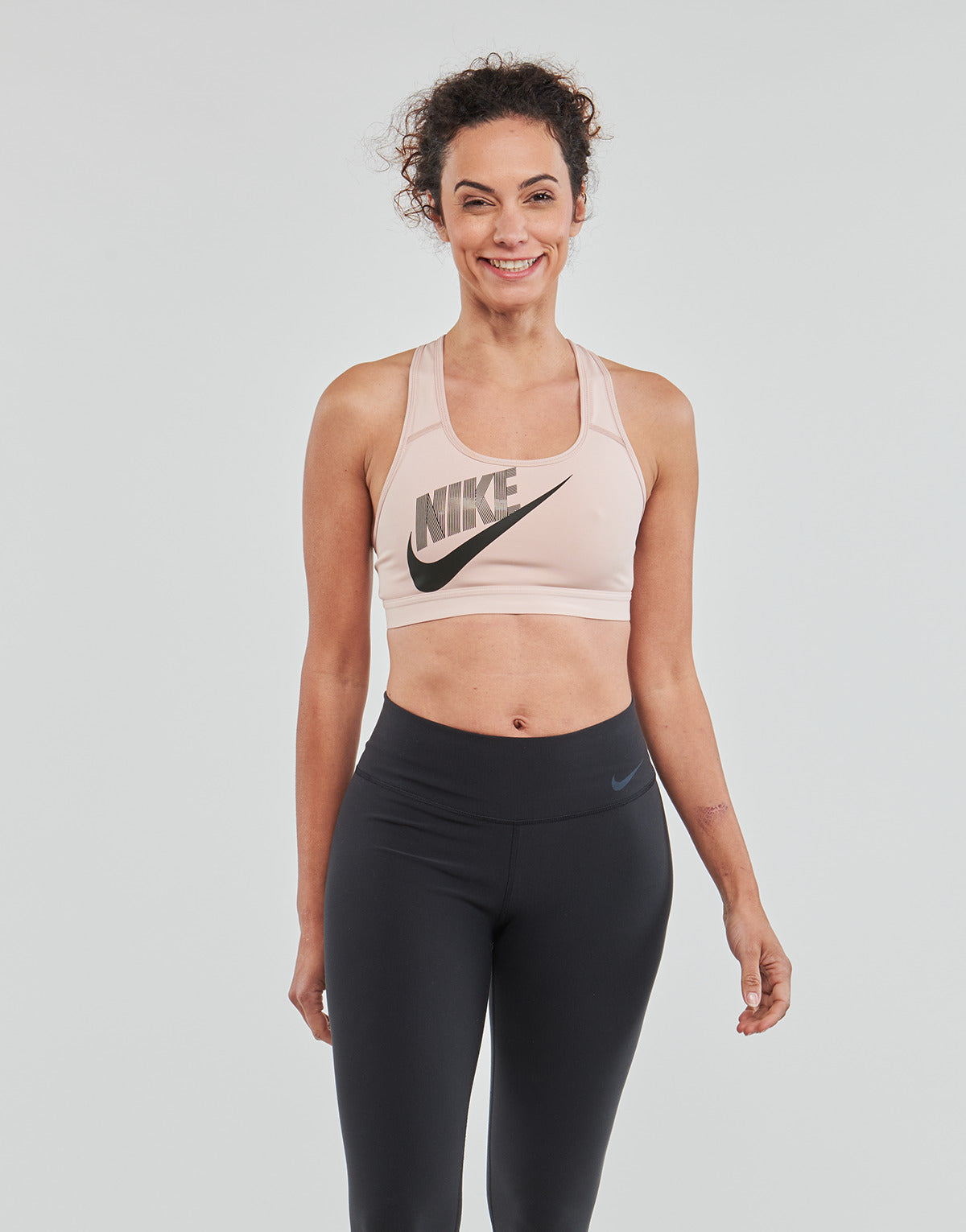 Reggiseno sportivo Donna Nike  DF NONPDED BRA DNC  Rosa