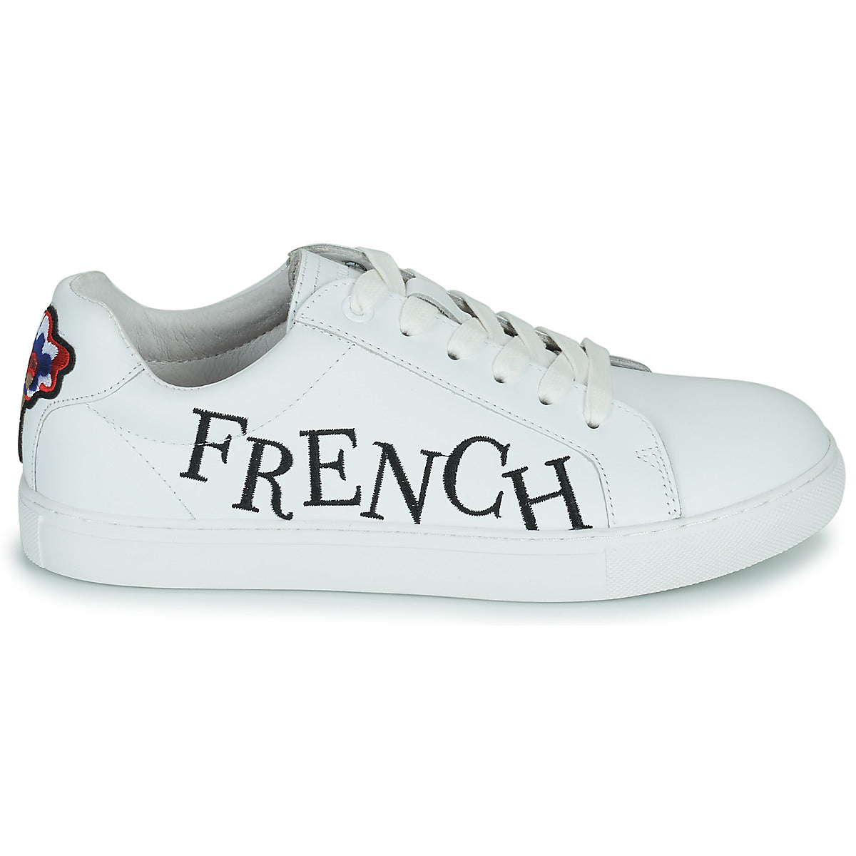 Sneakers basse Donna Bons baisers de Paname  SIMONE MOULIN ROUGE FRANCH CANCAN  Bianco