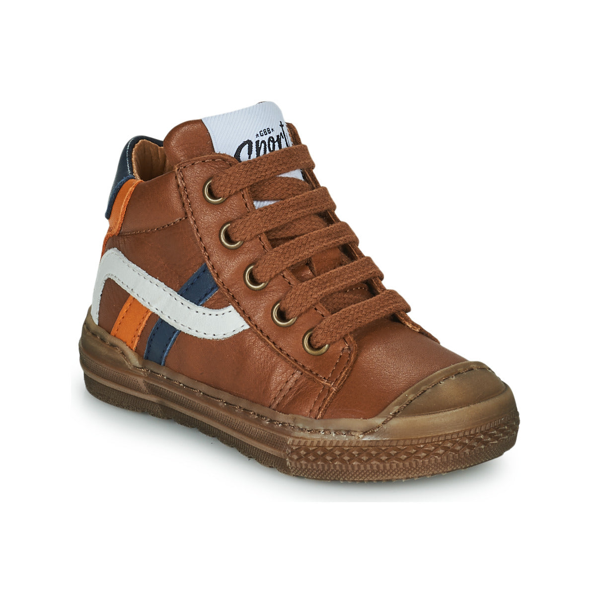 Scarpe bambini ragazzo GBB POKETTE Marrone