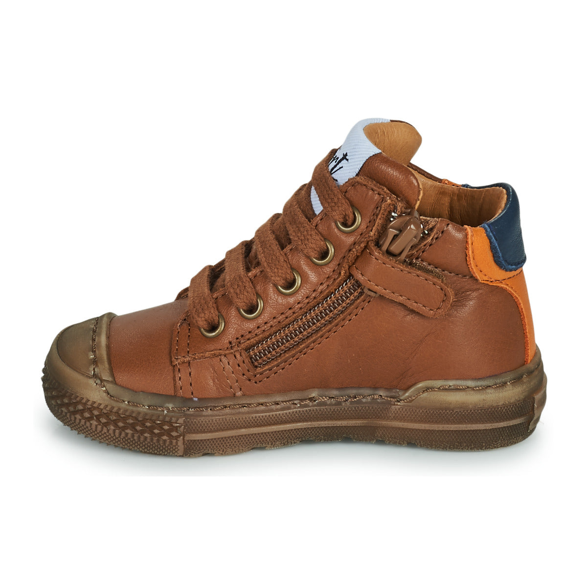 Scarpe bambini ragazzo GBB POKETTE Marrone