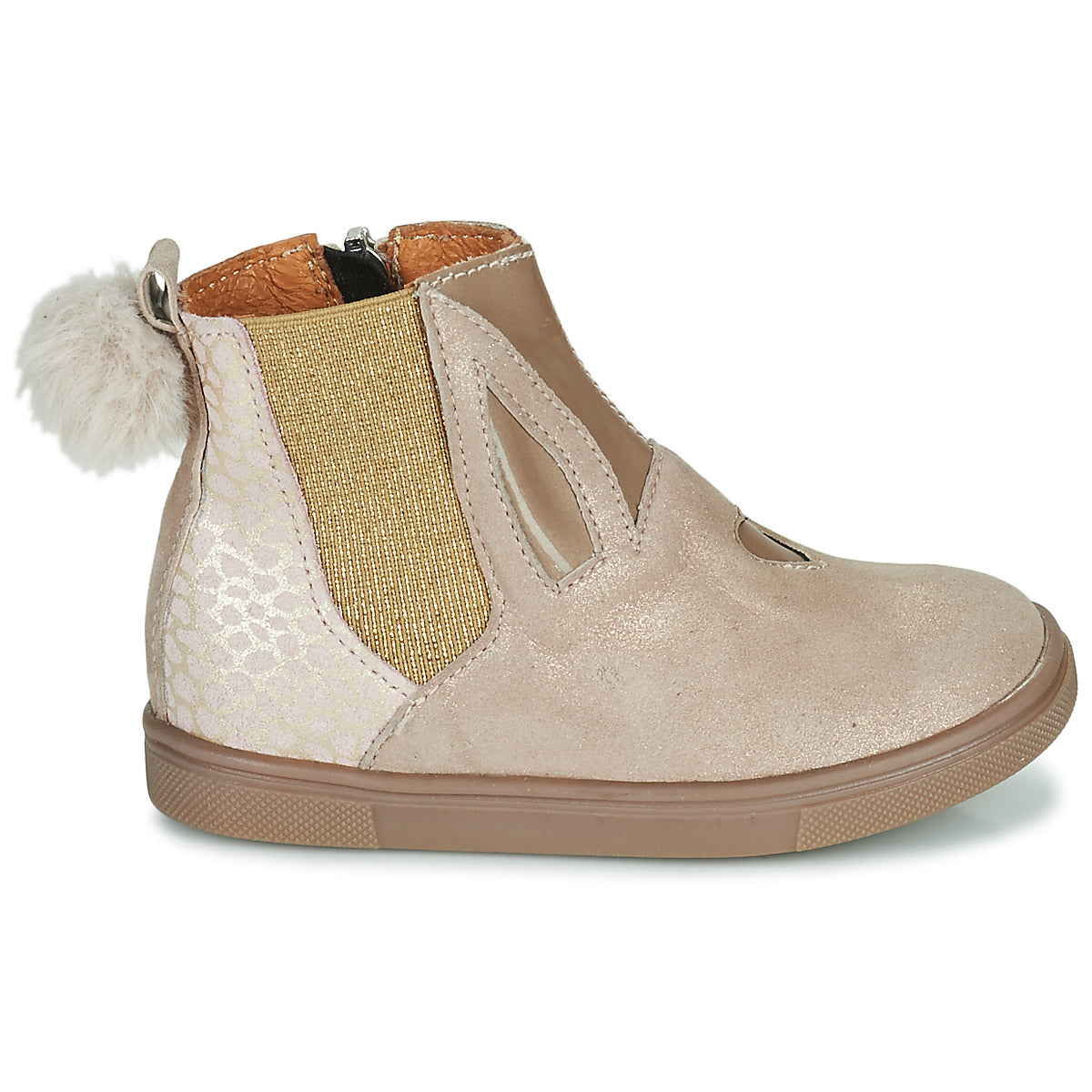 Stivaletti bambini ragazza GBB GEMMA Beige