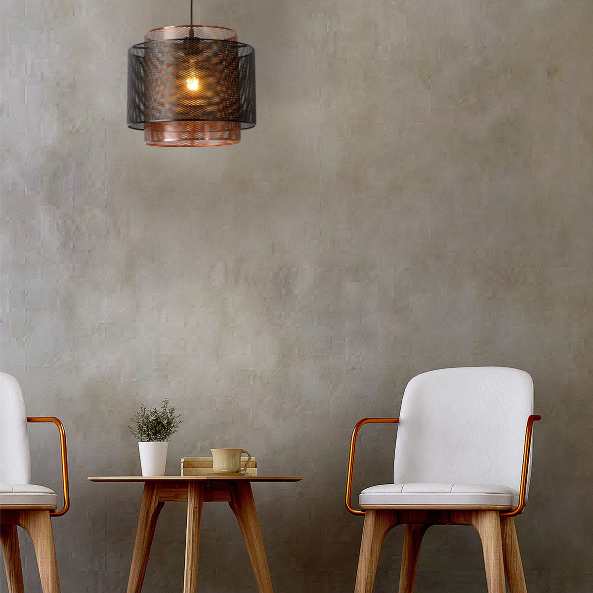 Lampadari sospensioni e plafoniere Lucide ORRIN Nero