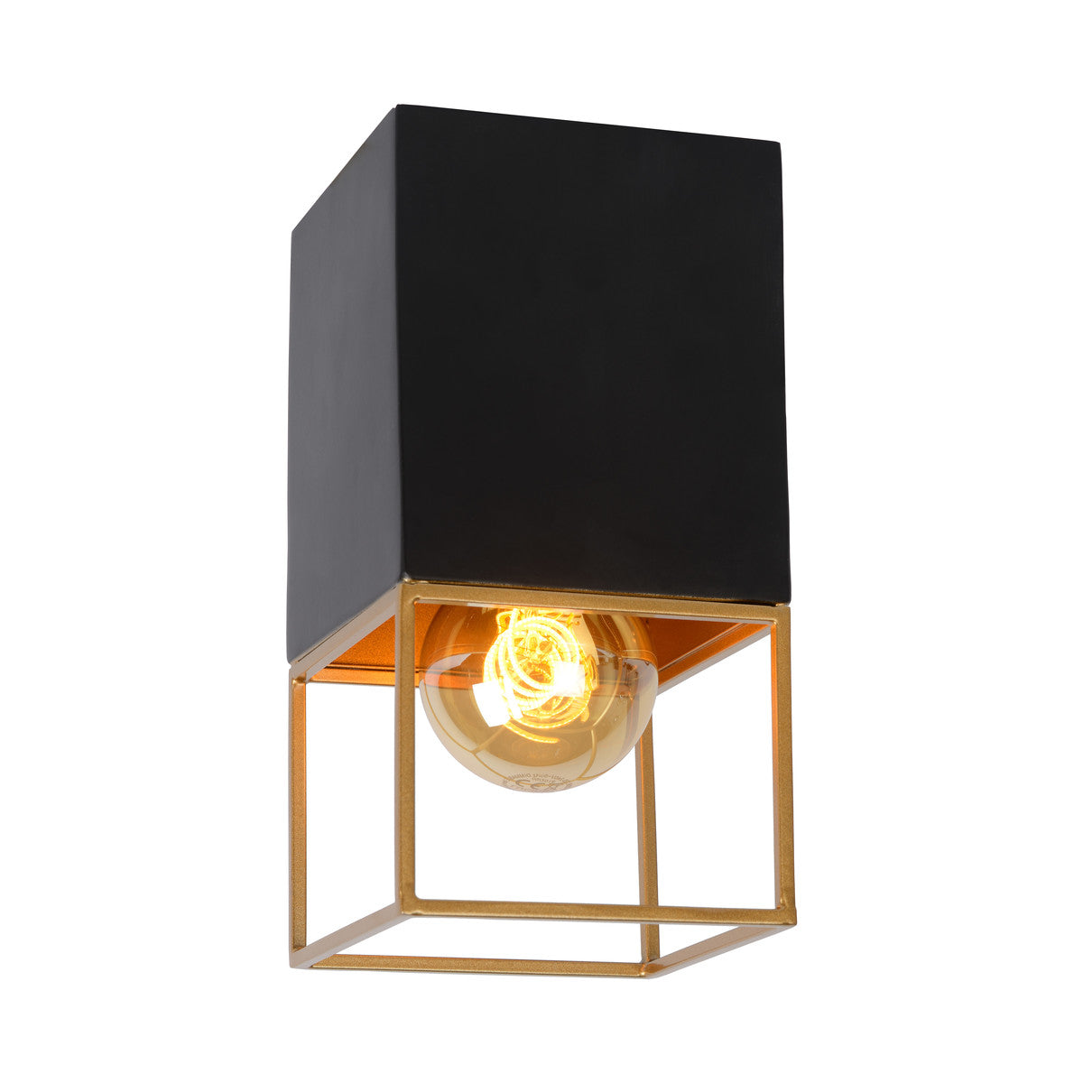 Lampadari sospensioni e plafoniere Lucide RIXT Nero