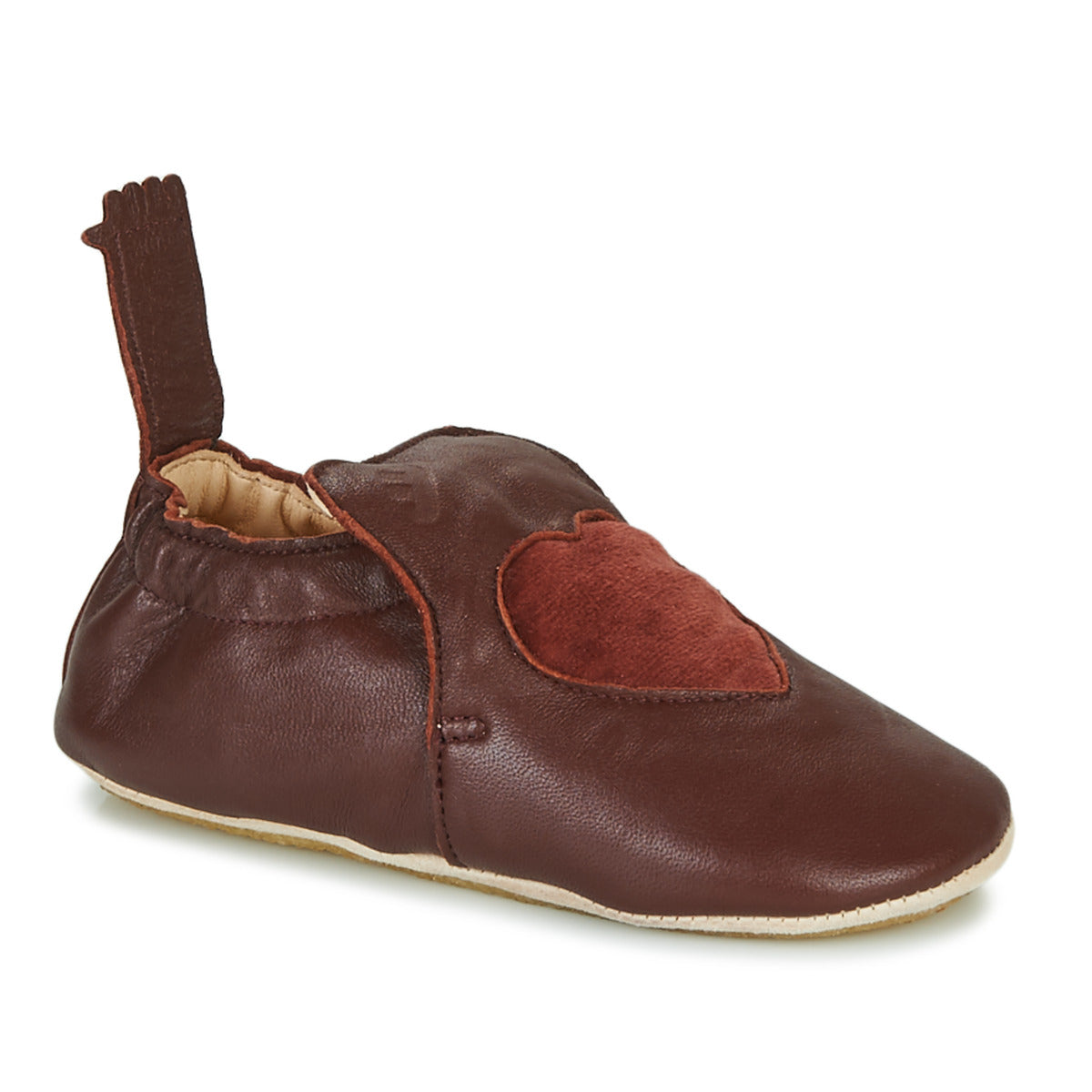 Ballerine bambina ragazza Easy Peasy BLUBLU COEUR Bordeaux