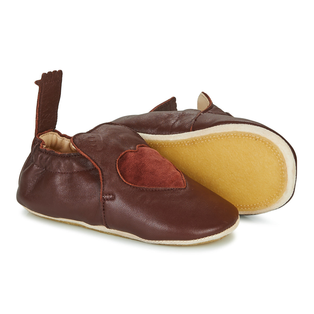 Ballerine bambina ragazza Easy Peasy BLUBLU COEUR Bordeaux